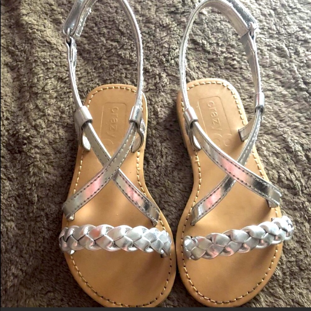 NEW crazy 8 toddler sandals